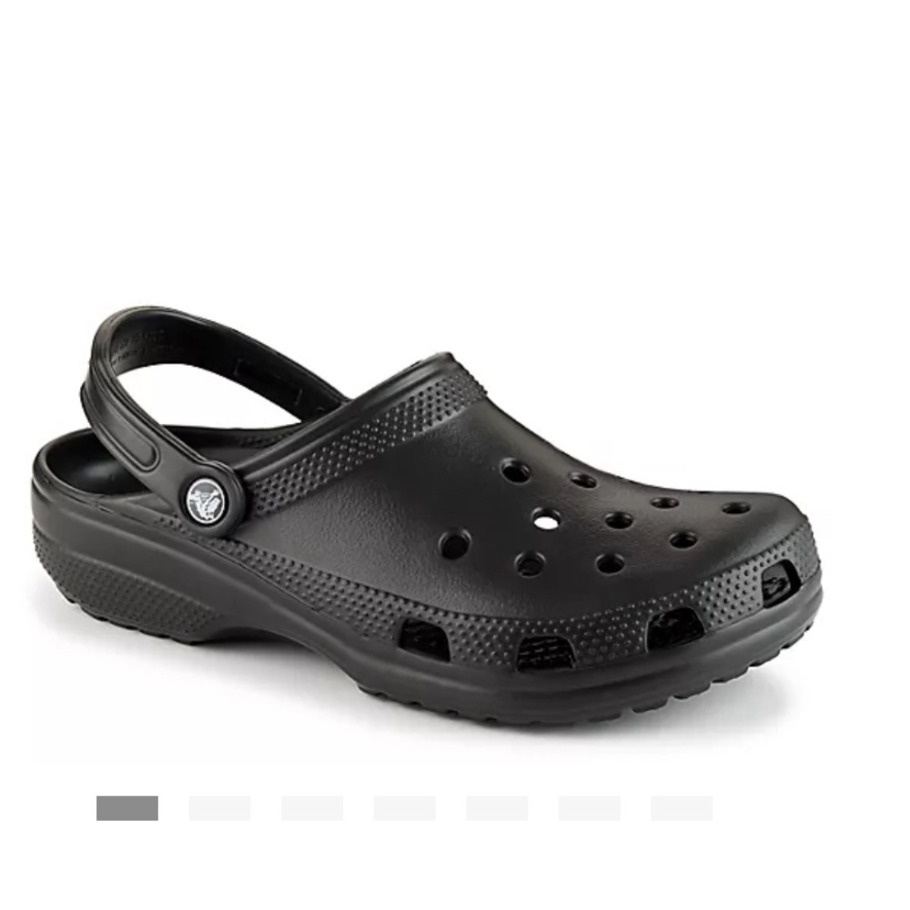 NWT Black Crocs
